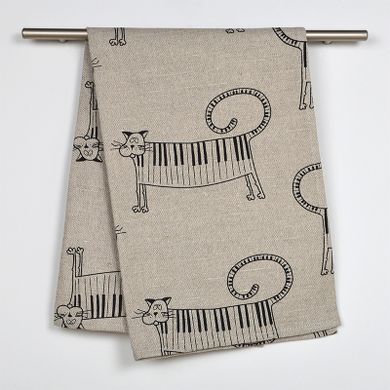 Asciugamano in Lino - Gatto&Piano